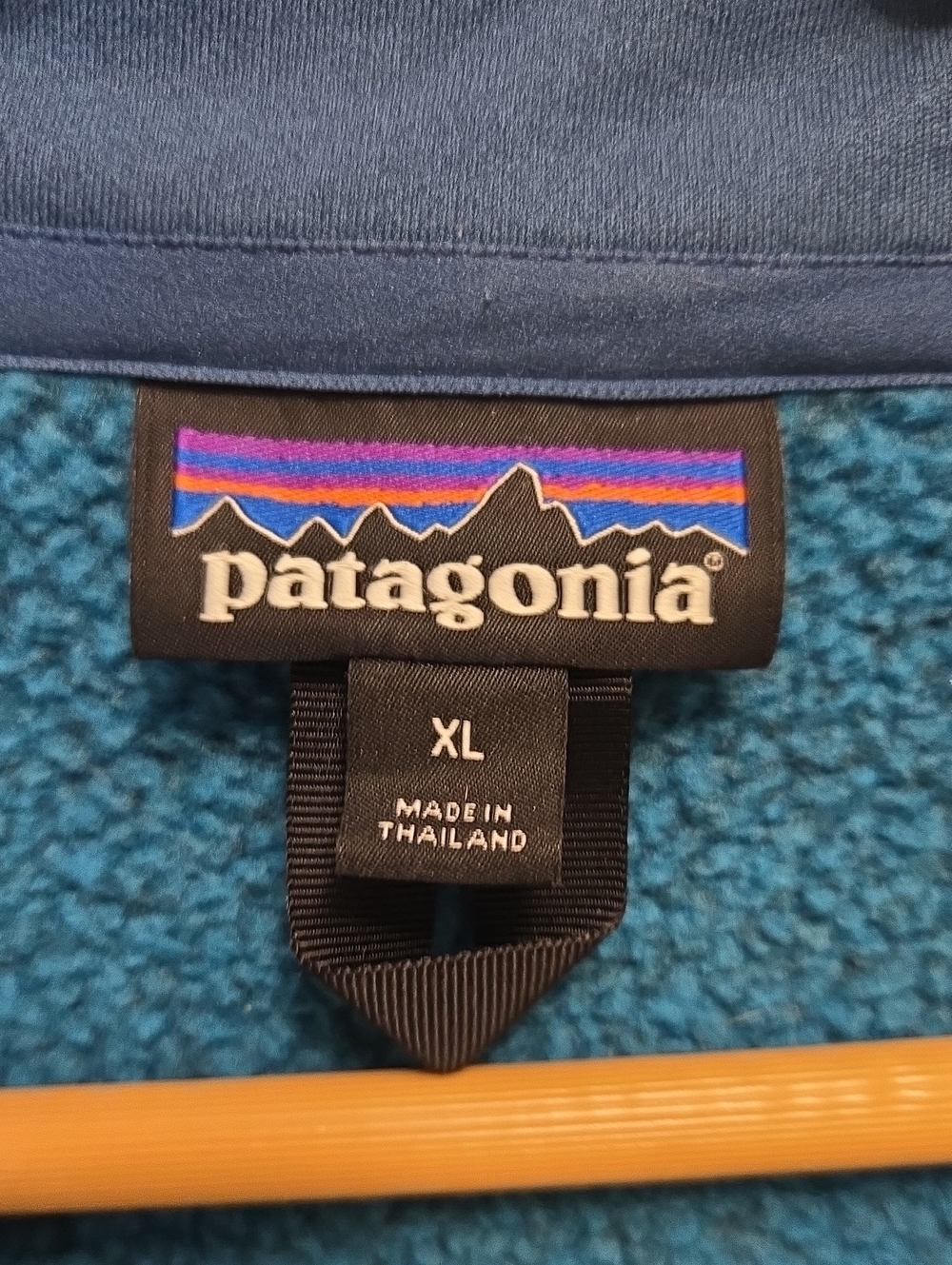 Patagonia Better Sweater Quarter Zip Men's XL Blue - Picture 4 of 14